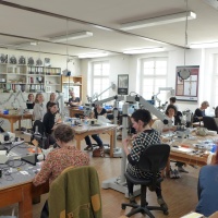 Seminar Rissverklebung, Brauweiler 2017