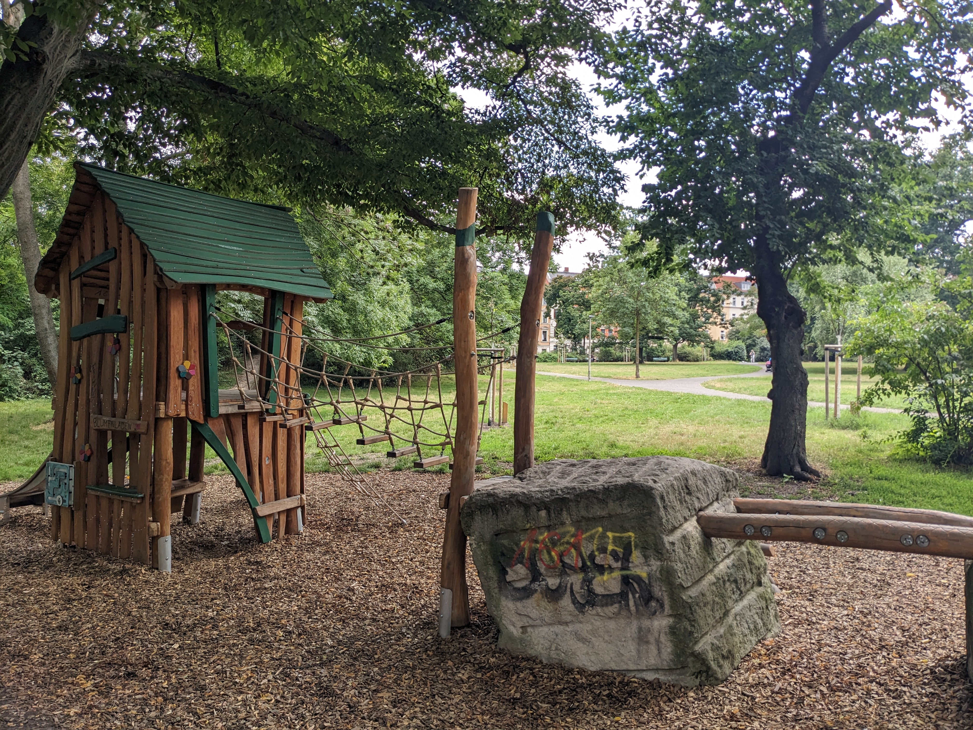 Blick in den Güntz-Park